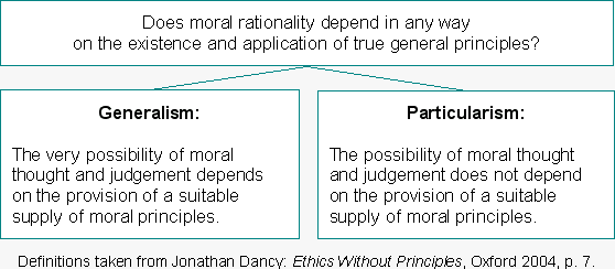generalism vs. particularism